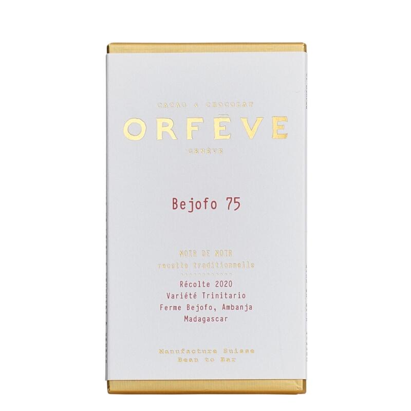 Bejofo 75, Madagascar, Chocolat Noir de Noir Extra Fin 2020, Orfève
